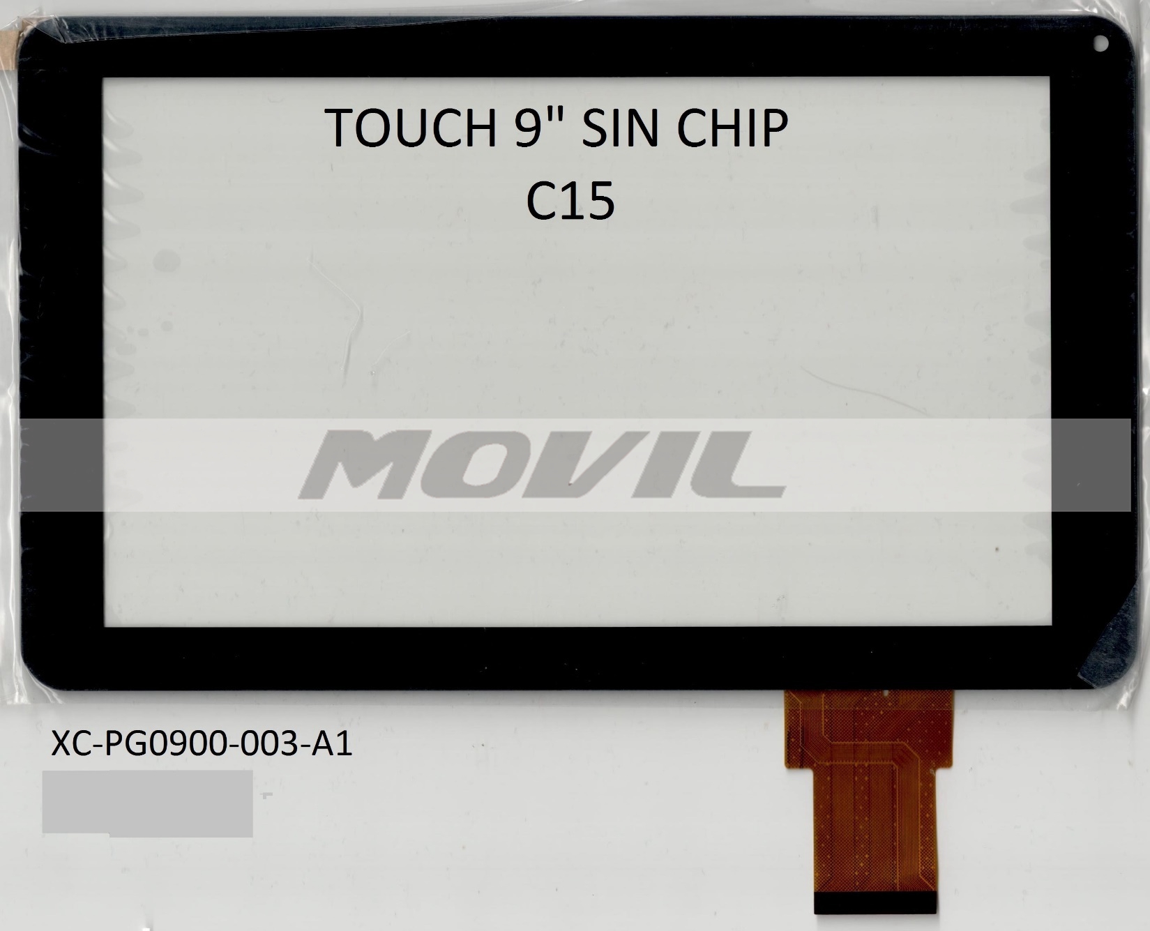 Touch tactil para tablet flex 9 inch SIN CHIP C15 XC-PG0900-003-A1